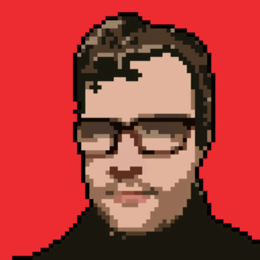 Chris — pixel art portrait